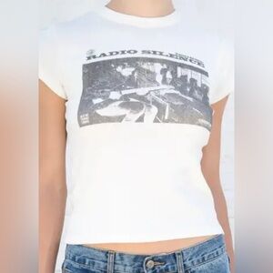 JOHN GALT (BRANDY) RADIO SILENCE TOP ONE SIZE 💌